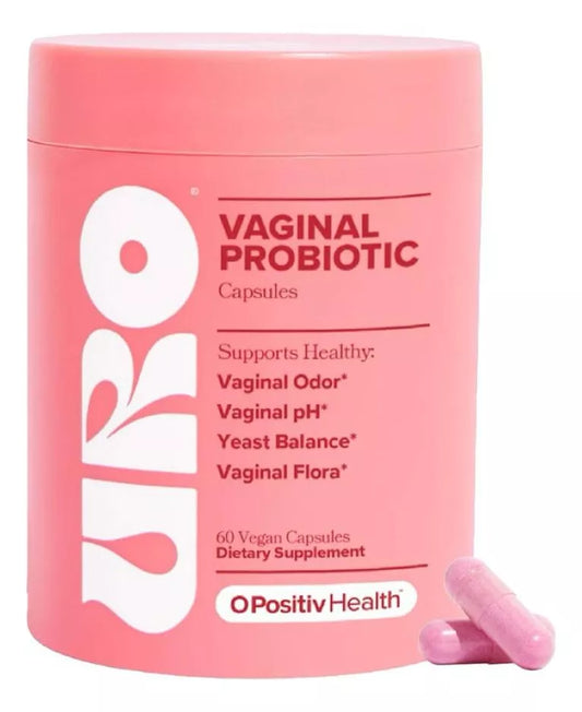 URO Vaginal Probiotic - Promueve el Olor y Flora Vaginal Saludable